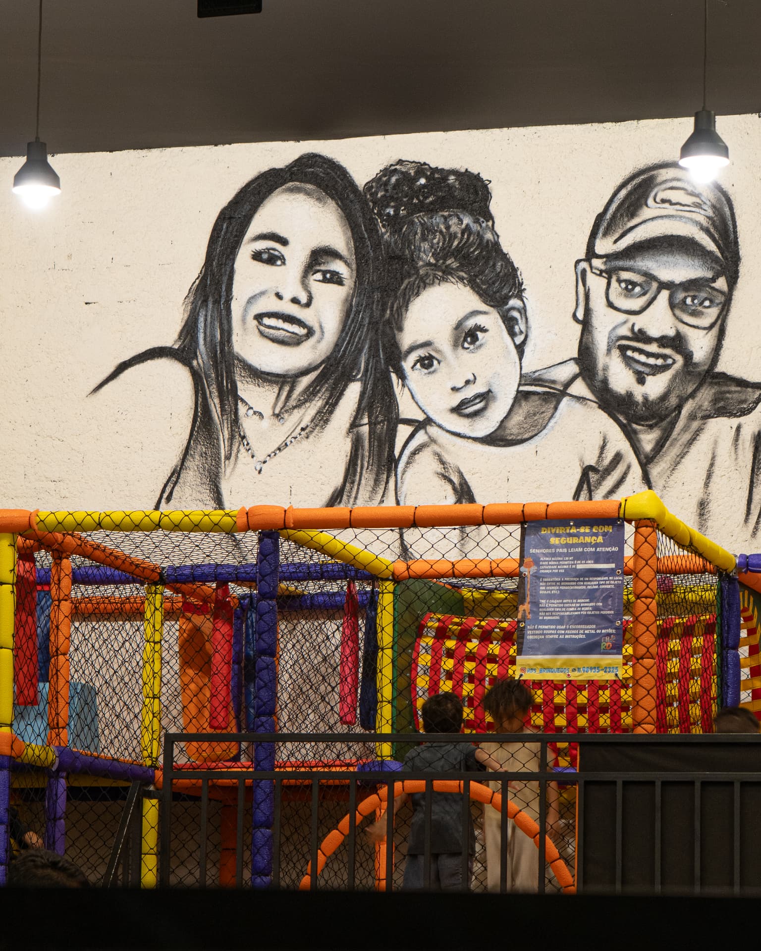 Área kids com brinquedão